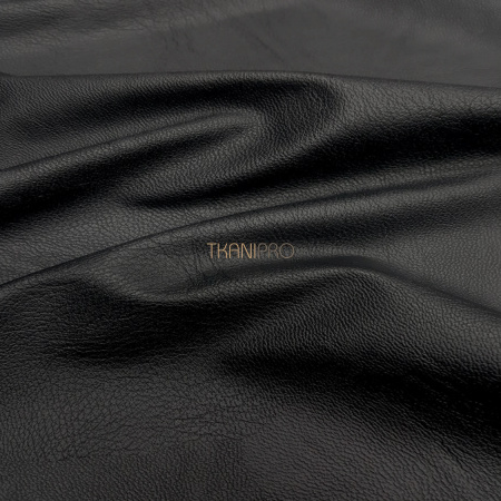Искусственная кожа фактурная, арт. O3051-013 цвет черный