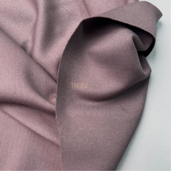 Костюмная поливискоза стрейч, арт. KA1906-2 цвет кофейный сиреневый