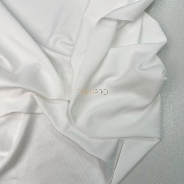 Холодное масло ткань цвет молочный, арт. MD3009-1