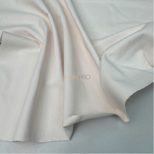 Коттон твил цвет кремовый пудровый, арт. IKM3007-1