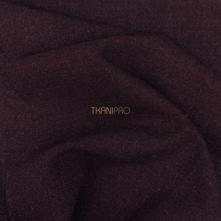 Костюмная плотная ткань цвет бордовый марсала, арт. KD1967-1