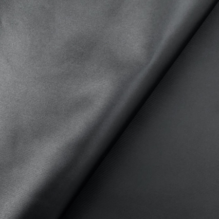 Ткань плащевая дюспо глянец, арт. PL3020-14 цвет черный