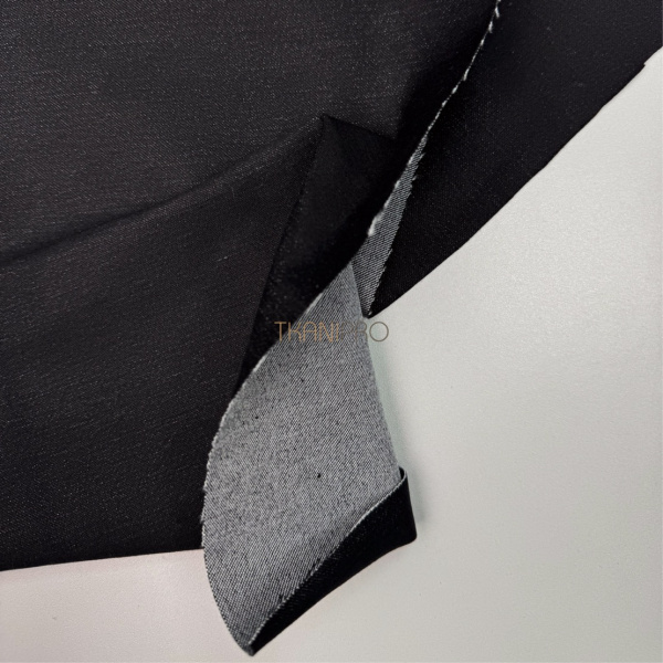 Ткань деним цвет черный, арт. JL5101-3