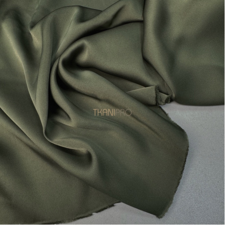 Шелк искусственный, арт. S2134-45 цвет хаки