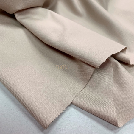 Костюмная плотная ткань цвет бежевый, арт. KD1974-1