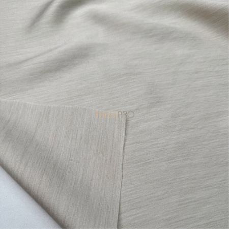 Вискоза плательная с шерстью цвет бежевый, арт. LB5001-22