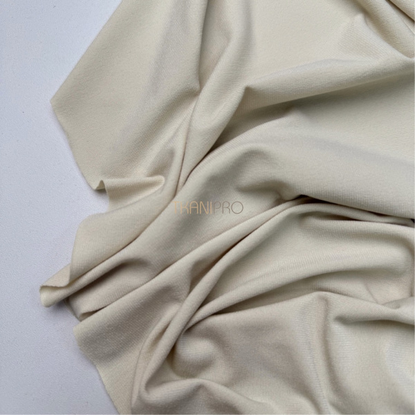 Трикотаж масло стрейч цвет бежевый, арт. MD2028-3