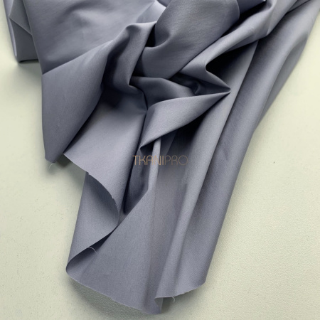 Хлопок сатин рубашечный, арт. CN2159-7 цвет синий джинсовый