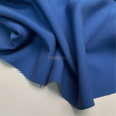 Ткань вискоза костюмная цвет джинсовый, арт. BK1042-8