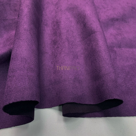 Замша на скубе фиолетовая, арт. M1337-7