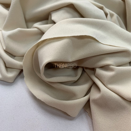 Трикотаж масло стрейч, арт. MD2026-5 цвет бежевый айвори