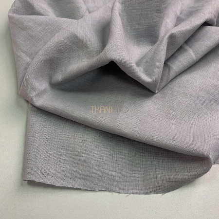 Ткань лён с вискозой цвет серый, арт. L2152-4