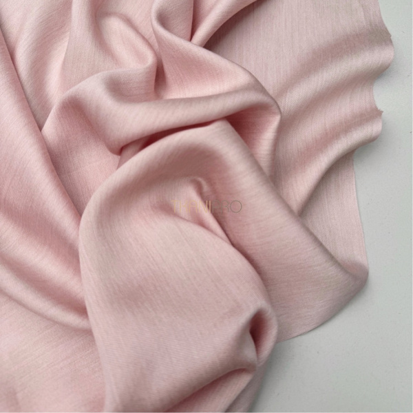 Вискоза плательная с шерстью цвет розовый, арт. LB5001-13