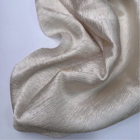 Вуаль крэш цвет бежевый, арт. TT1101-3