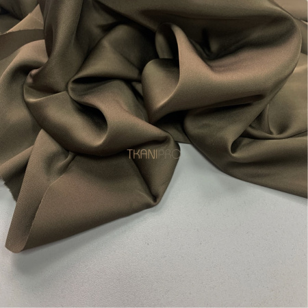 Шелк искусственный, арт. S2131-81 цвет болотный хаки