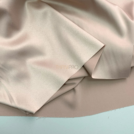 Атлас плотный, арт. A2086-10 цвет бежевый