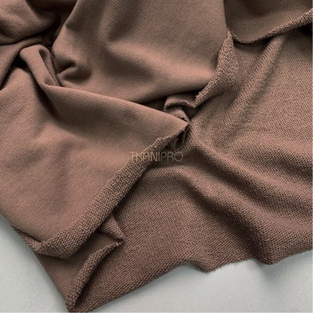 Футер 3 нитка петля хлопок цвет кофейный, арт. DF2150-4