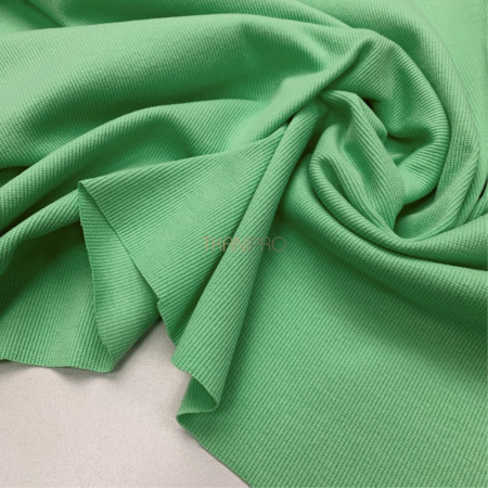 Трикотаж кашкорсе, арт. DW1201-11 цвет салатовый