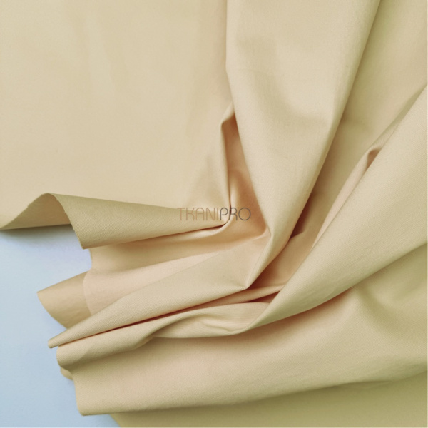 Хлопок сатин рубашечный цвет желтый, арт. TK4001-9