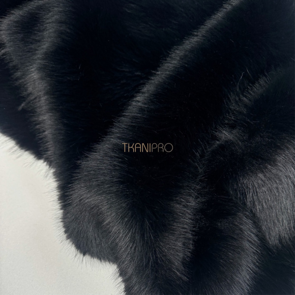 Соболь искусственный мех цвет черный, арт. EN312-12