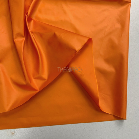 Ткань плащевая дюспо матовая, арт. PL2284-12 цвет оранжевый