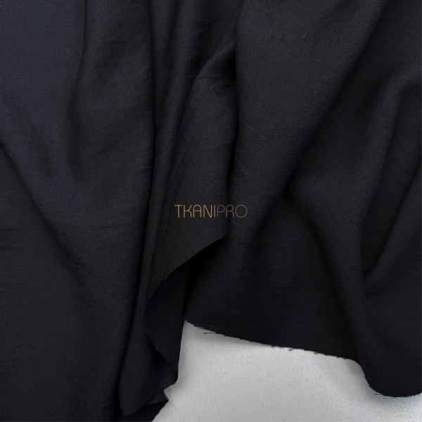 Вискоза крэш цвет черный метеорит, арт. BHL2010-11