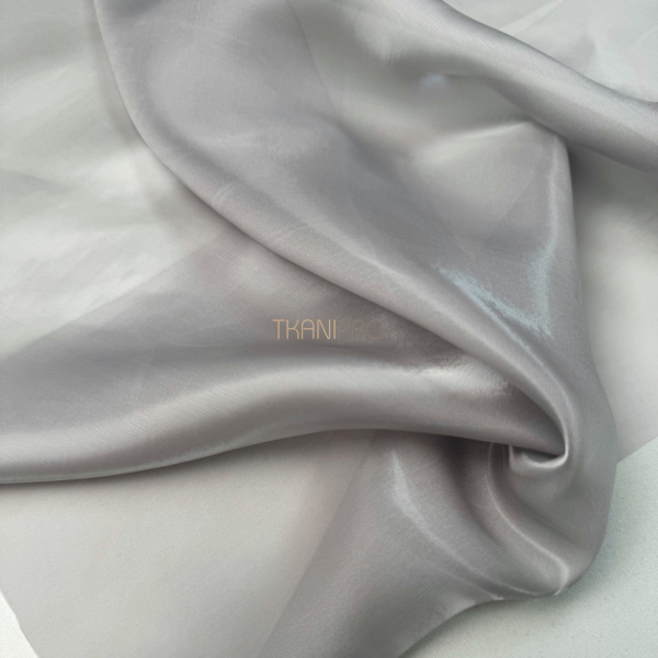 Ткань кристалон цвет серый, арт. SO1036-7