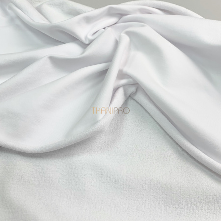 Футер 2 нитка петля, арт. DF3710-5 цвет белый Футер 2 нитка петля, арт. DF3710-5 цвет белый