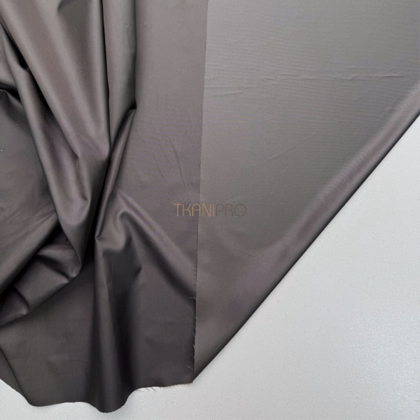 Ткань плащевая дюспо матовая цвет тауп коричневый, арт. PL2297-26