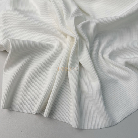 Трикотаж Кашкорсе с вискозой цвет молочный, арт. DW1967-1