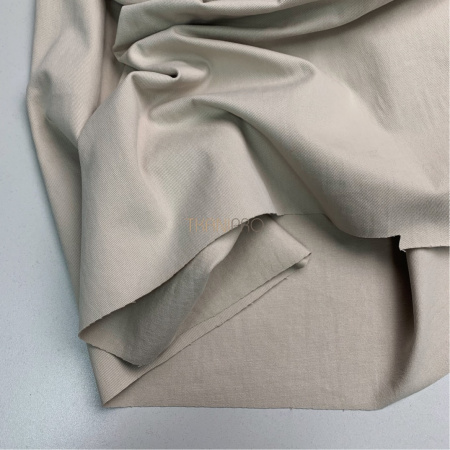 Хлопок твил плотный, арт. IKM3004-2 цвет бежевый