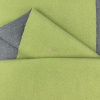 Пальтовая ткань двухсторонняя, арт. KC15D-2 цвет салатовый и серый меланж