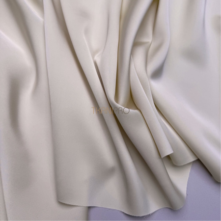 Сатин двухсторонний цвет кремовый, арт. SK3105-2