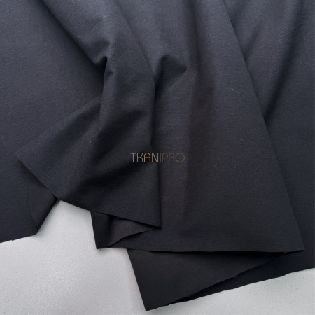 Ткань курточная цвет черный, арт. PL9957-2