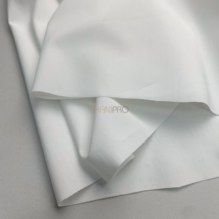 Хлопок сатин рубашечный цвет молочный, арт. CN2162-2