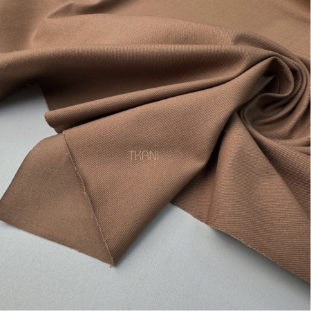 Хлопок твил стрейч, арт. IKM4002-16 цвет шоколадный