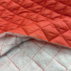 Стеганная ткань на синтепоне Ромб 3,5*3,5, арт. PS2278-18 цвет красный