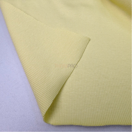 Трикотаж кашкорсе, арт. DW1201-19 цвет желтый