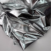 Ткань плащевая фольгированная цвет серебро, арт. PL4137-1