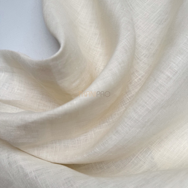 Лен цвет кремовый, арт. L4001-3