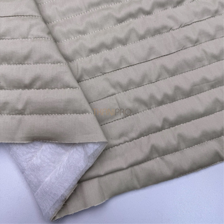 Стеганый хлопок бежевый, арт. TCS2137-8