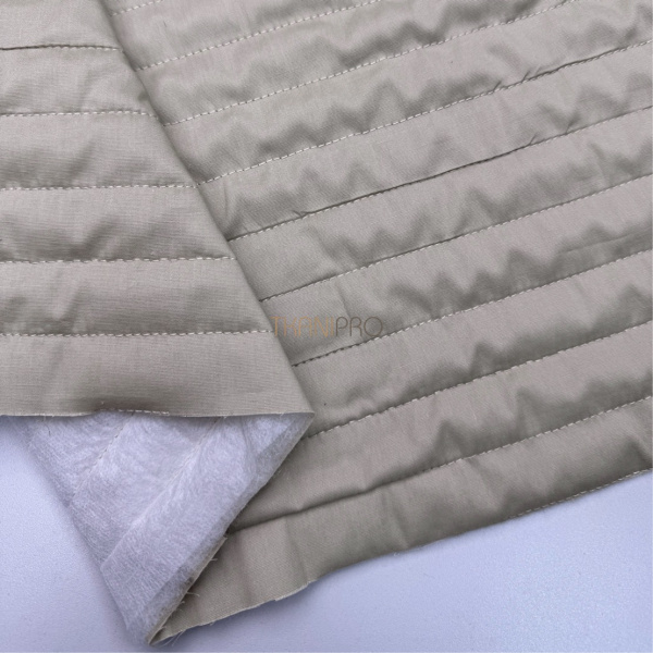 Стеганый хлопок бежевый, арт. TCS2137-8