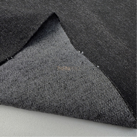 Джинсовая ткань стрейч, арт. JL1076-1 цвет черный