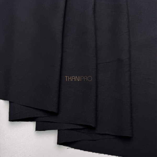 Вискоза крэш цвет черный метеорит, арт. BHL2010-11