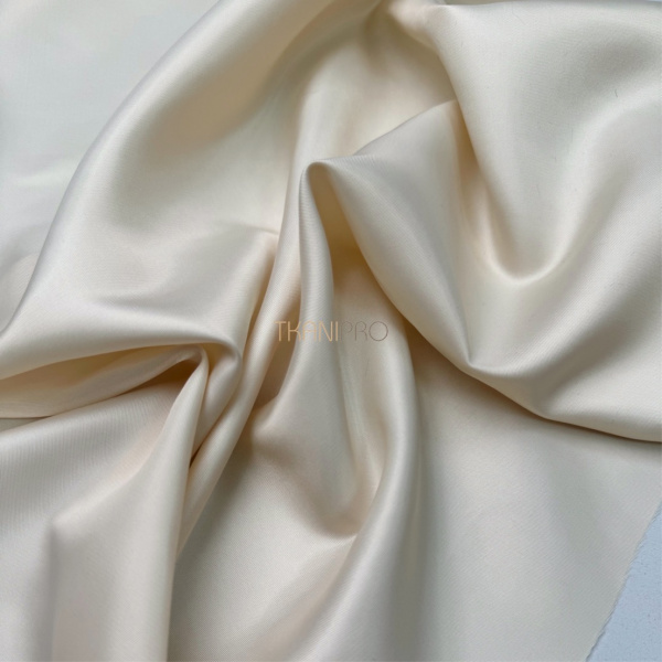 Подкладочная ткань жаккард цвет кремовый, арт. IP2116-2