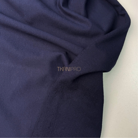 Футер 2 нитка петля цвет темно синий, арт. DF3710-7