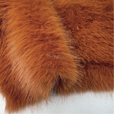 Соболь искусственный мех цвет рыжий терракотовый, арт. EN311-1