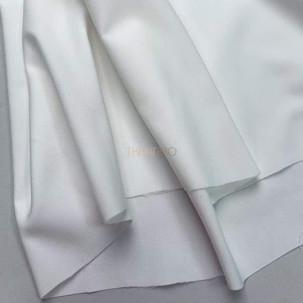 Костюмная поливискоза цвет молочный, арт. KL2053-1