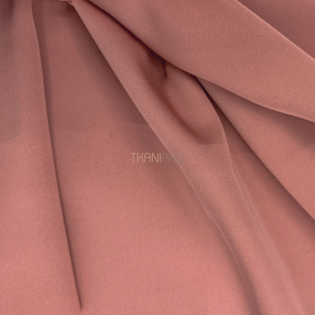 Шелк искусственный, арт. S1927-2 цвет пыльный оранжевый