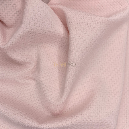 Трикотаж стрейч фактурный, арт. DA1269-1 цвет розовый